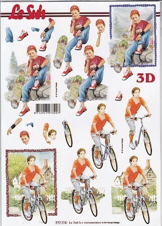  Knipvel skaten fietsen