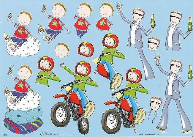 Knipvel mannen motor