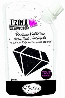 Izink Diamond 24 carats black