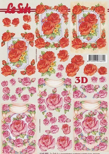 3d sheet flowers