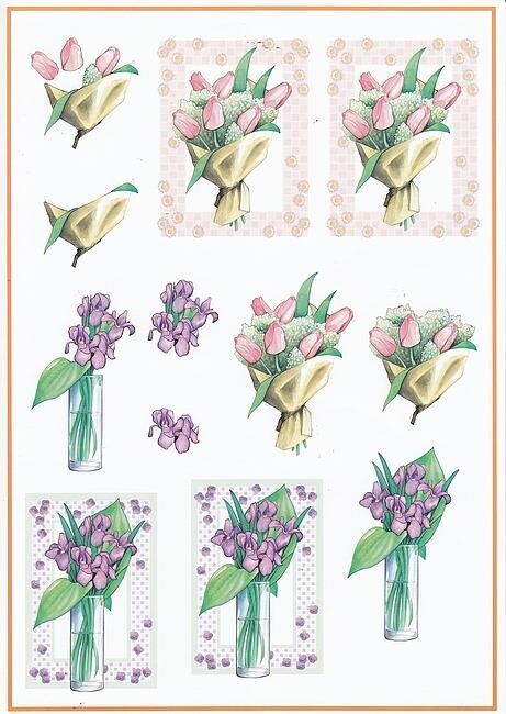 3d sheet flowers