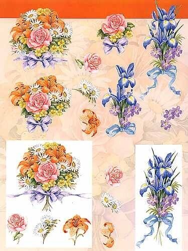 Knipvel bloemen 