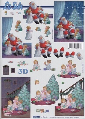 3d feuille Noël