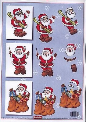 3d feuille Noël