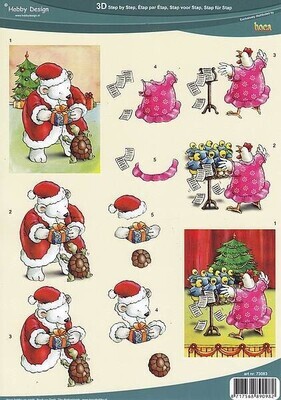 3d Bogen Weihnachten