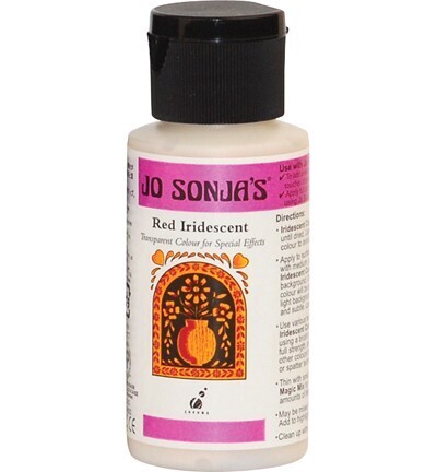 Josonja iridescent acrylverf Rood