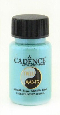 Cadence twin magic Acrylverf gold/ aqua