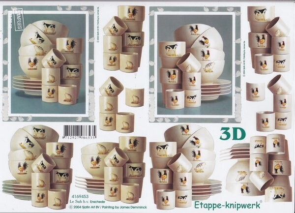 Knipvel  servies