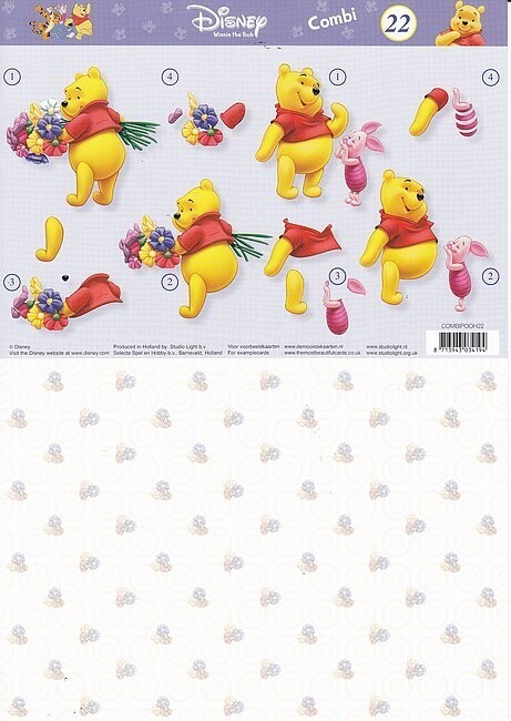 Knipvel winnie the pooh combi 