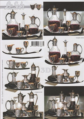 Knipvel  servies