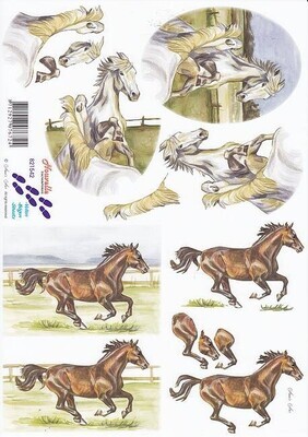 Knipvel paarden