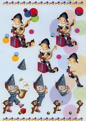 Knipvel Kids clown