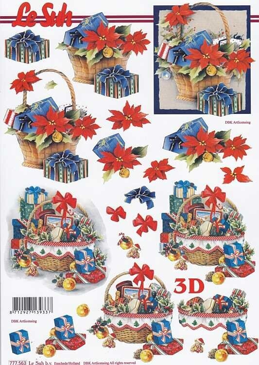 Knipvel kerst kerstmand