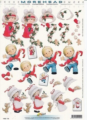 Knipvel Morehead koekjes kinderen kerst