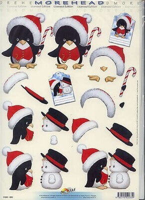 knipvel Morehead pinguin sneeuwpop