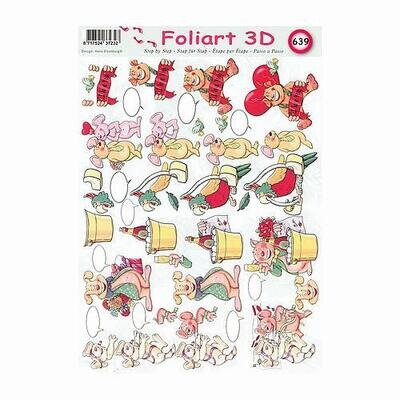 3d feuilles enfants 5x 3d feuilles enfants 5x