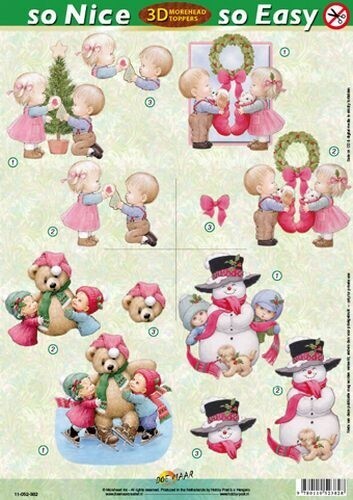 Stansvel Morehead  kerst kinderen