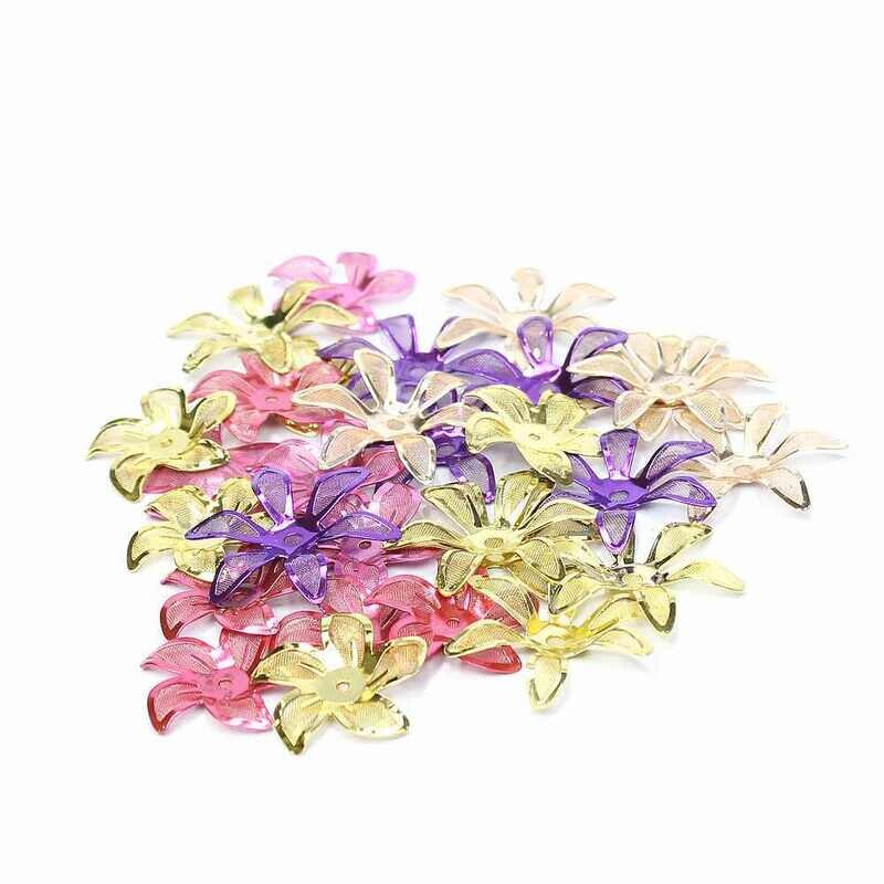 Metalen bloemen