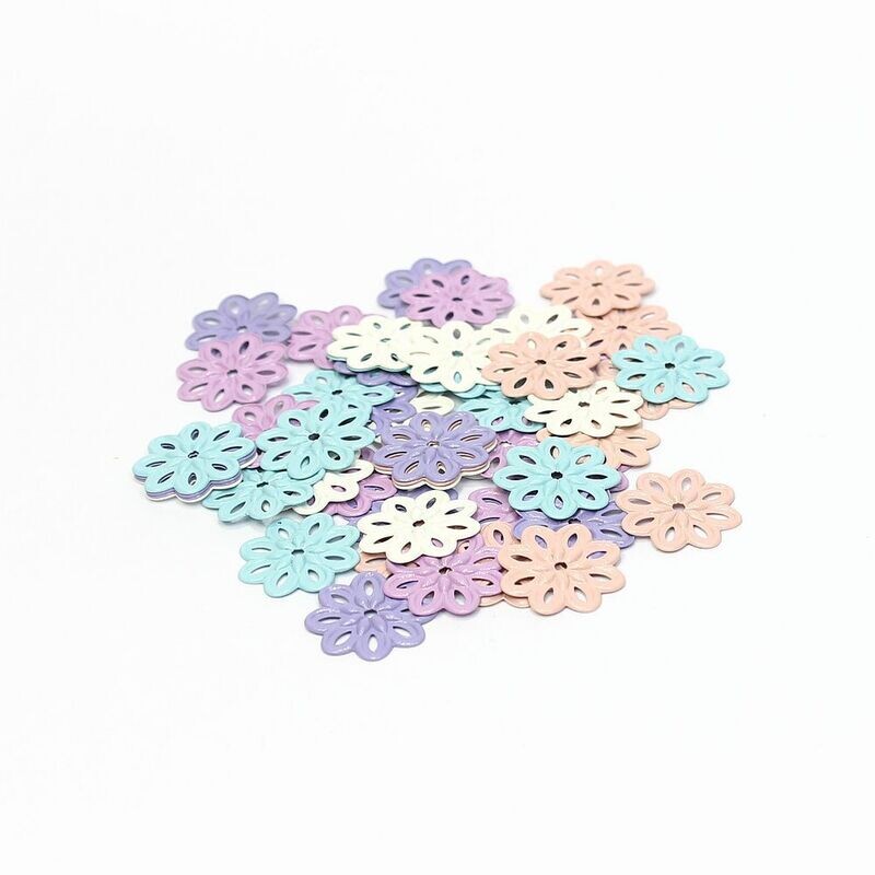 Metalen bloemen