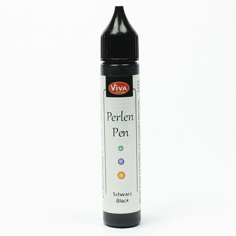 Perlen pen black
