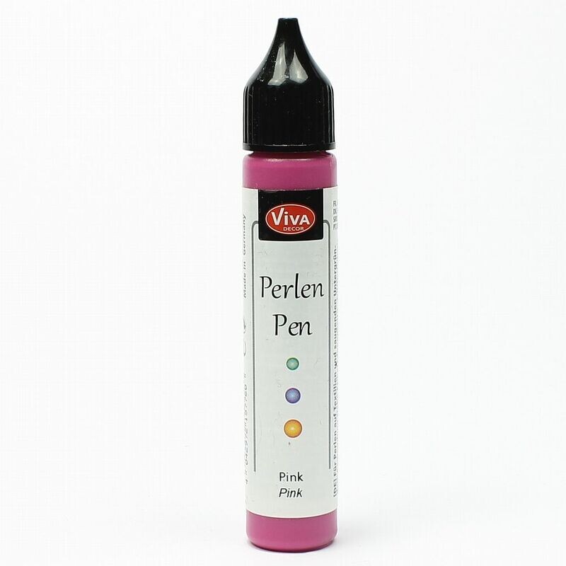 Perlen pen pink