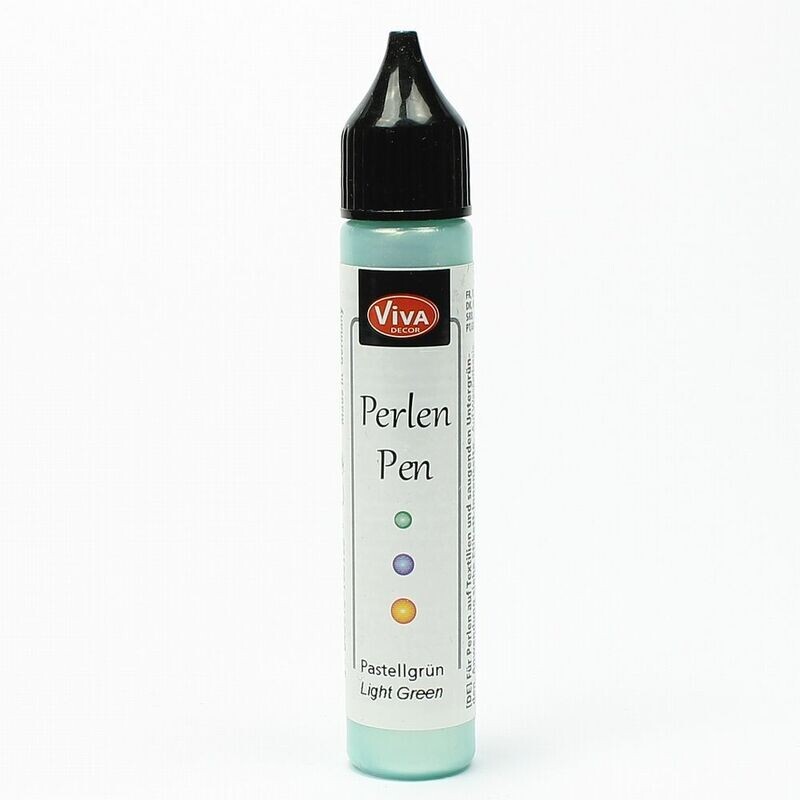 Perlen pen pastel groen