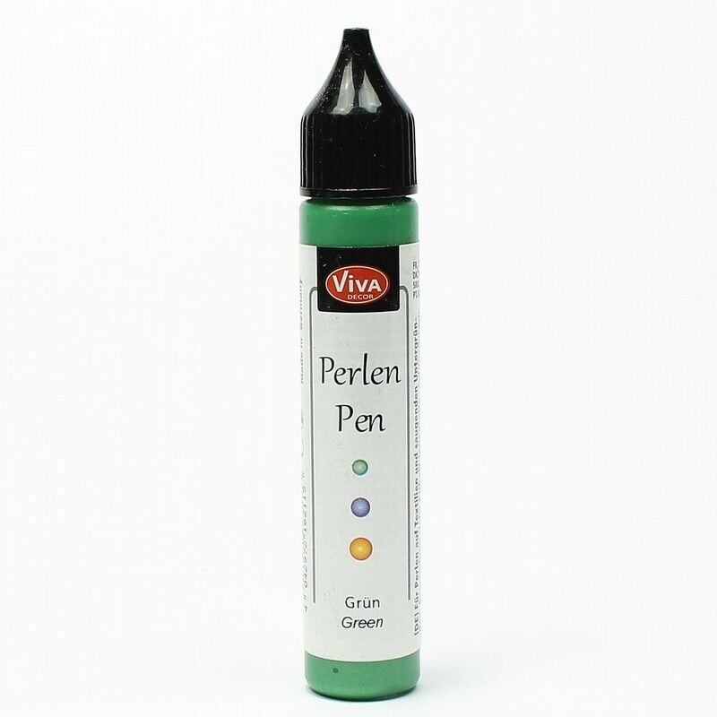 Perlen pen green