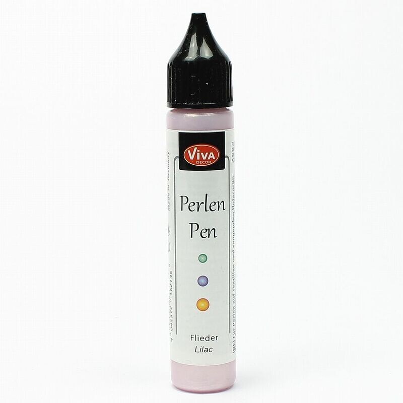 Perlen pen lilac