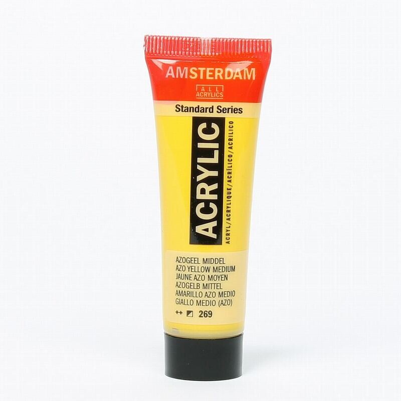 Amsterdam acrylverf  Azogeel middel