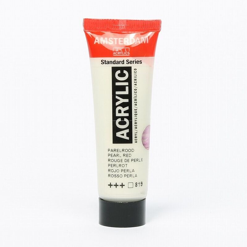 Amsterdam acrylverf  parel rood
