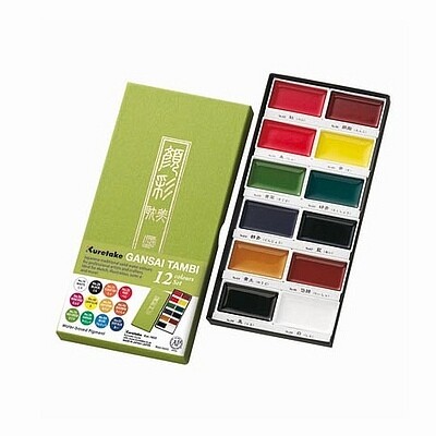 Gansai Tambi 12 colors set