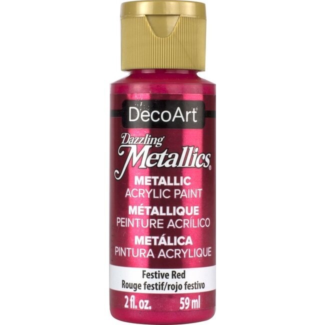 Dazzling Metallics Festive Red