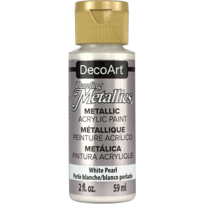 Dazzling Metallics  White pearl