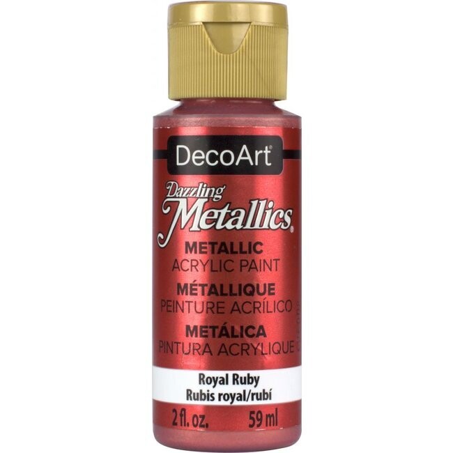 Dazzling Metallics Acrylverf Royal Ruby