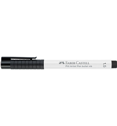 Pitt Artist pen bullet nib 1.5 white