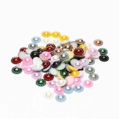 Acryl bloemen rond
