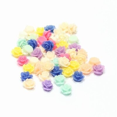 Mini roses en acrylique