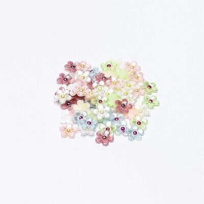 Acryl bloemen