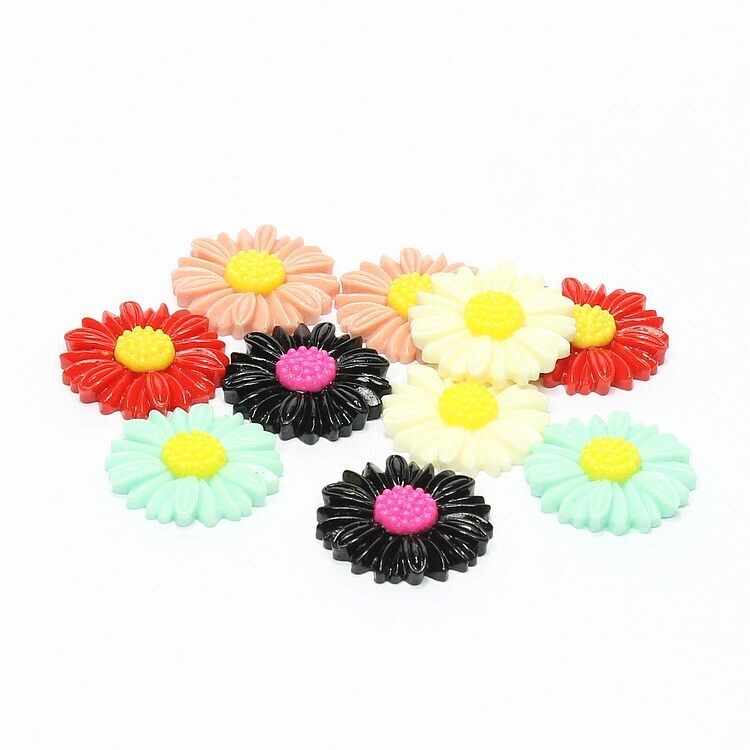 Acrylblumen Gänseblümchen