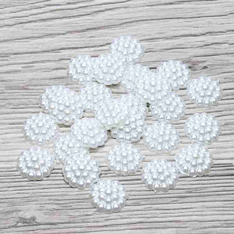 Acryl Blumen rund