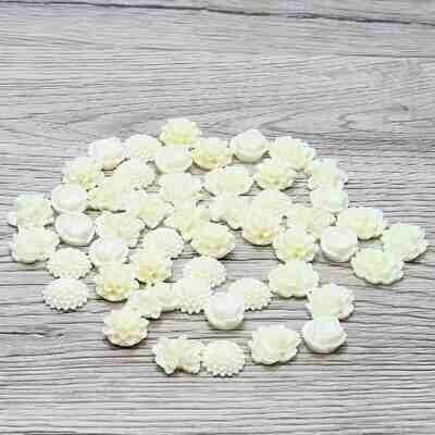 Acryl bloemen creme mix
