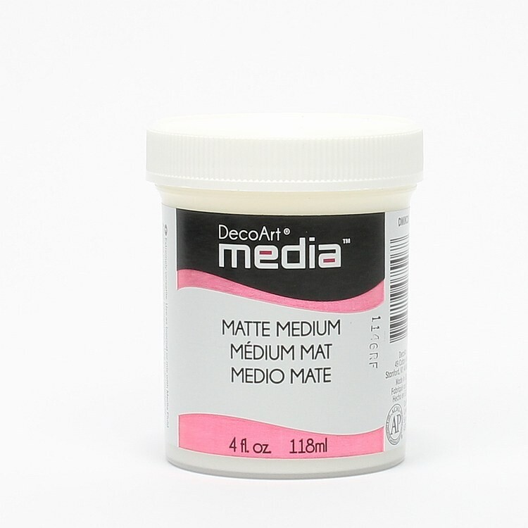 DecoArt matte medium clear