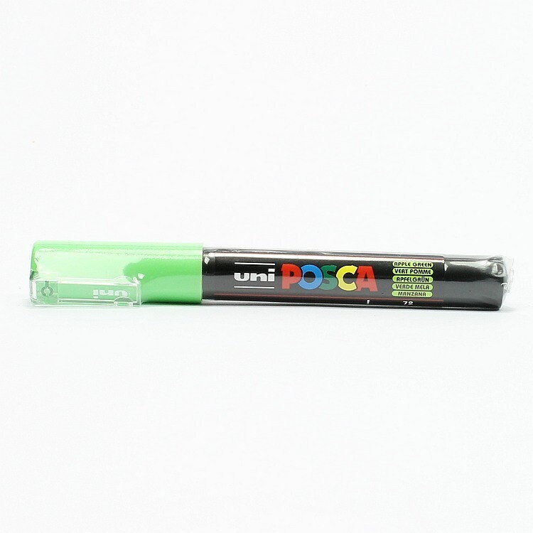 Posca acrylmarker 1M apple green
