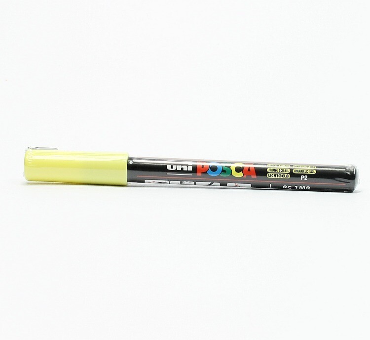 Posca acrylmarker 1MR sunshine yellow