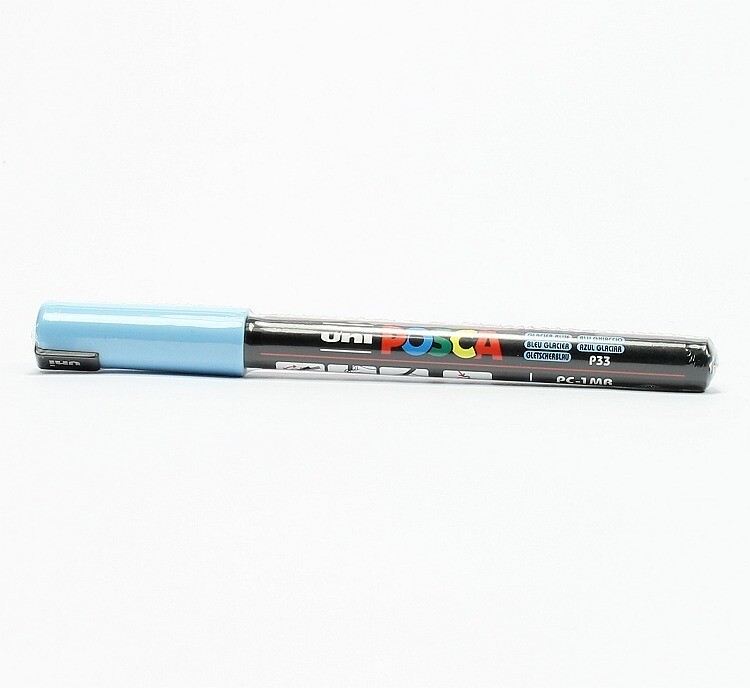 Posca acrylmarker 1MR glacier blue