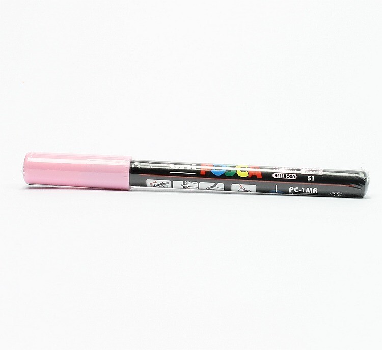 Posca acrylmarker 1MR light pink