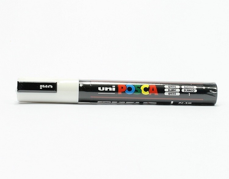 Posca acrylmarker 5M white