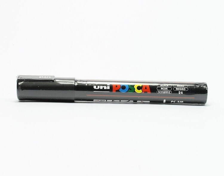 Posca acrylmarker 5M black