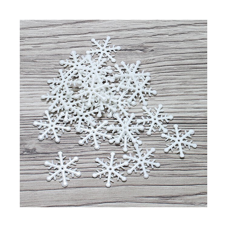 Acryl sneeuwvlokken