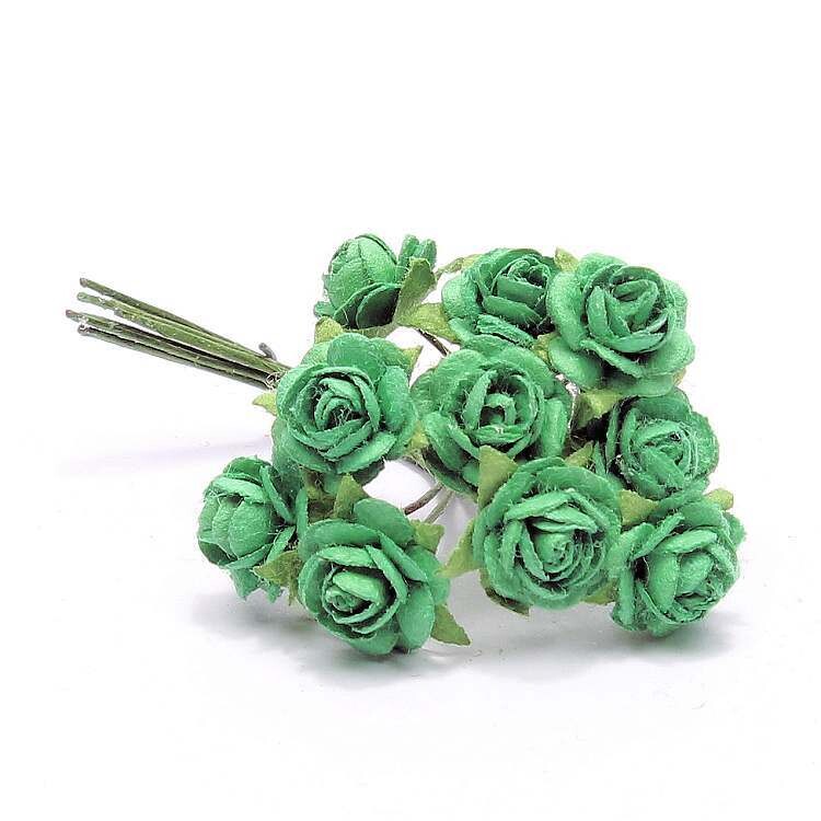 Bloemen roosjes groen